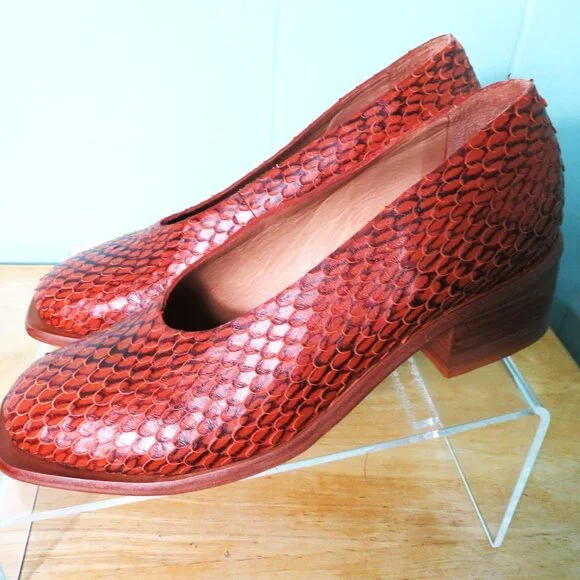 Wal & Pal Los Angeles Leather Slip-on Shoes Made in Brazil Size 7.5 (38) - Picture 8 of 11